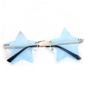 Party Glasses SCIFI Star Blue